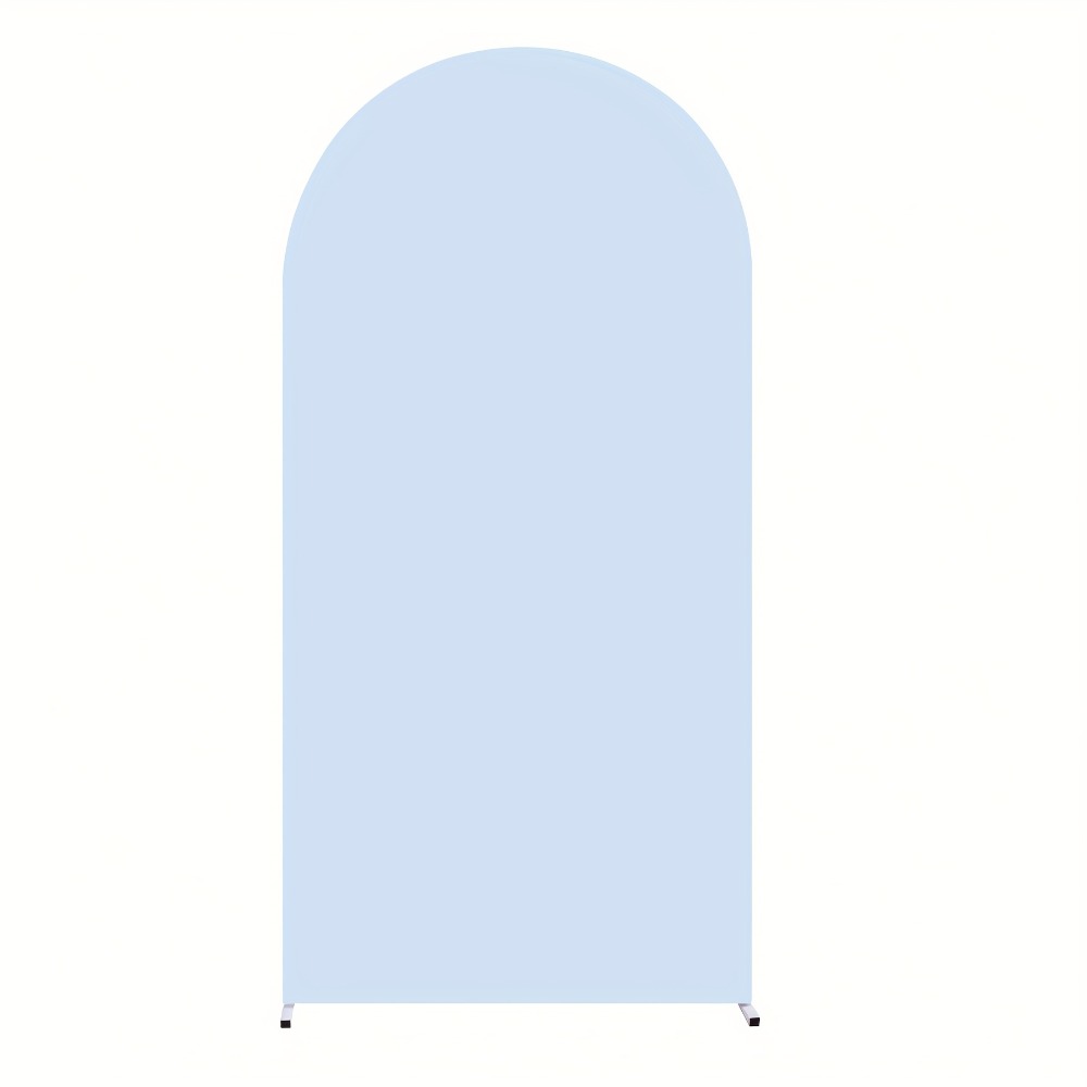 6FT Stretch Fabric Arch Cover with Bottom Zipper, 72 x 31.5-Inch Size and Eight Color Options