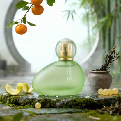 Eau de Toilette White Tea, Jasmine and Peach Fragrance for Women in Four Colored Bottle Styles