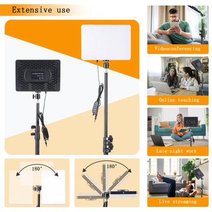 LED Ring Light 10 Inch with Stand Dimmable Fill Light for Vlogging Photography Makeup Selfie Live Streaming Video Conferencing Photo Studio Speedlight