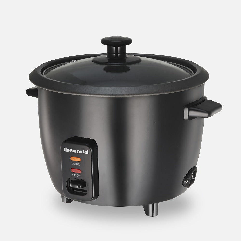 Rice Cooker & Yogurt Maker 1.5Qt – 6-Cup Non-Stick Electric Rice Cooker with Auto Keep Warm, One-Touch, Stainless Steel Liner, Steamer for Rice, Oatmeal, Soup & Yogurt