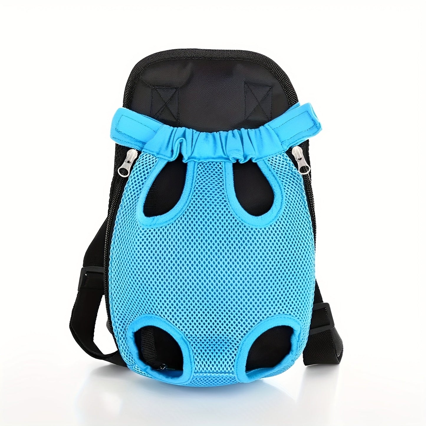 Dog Front Chest Carrier Backpack | Pet Carrying Bag for Small Dogs & Cats, Hands-Free Travel Hiking Cycling Outdoor Bag with Adjustable Straps, Breathable Mesh, Multi-Color & Multi-Size Options