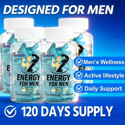 Dietary Supplement Men’s Capsules with Horny Goat Weed, Tongkat Ali, Maca and L-Citrulline, 60 Count