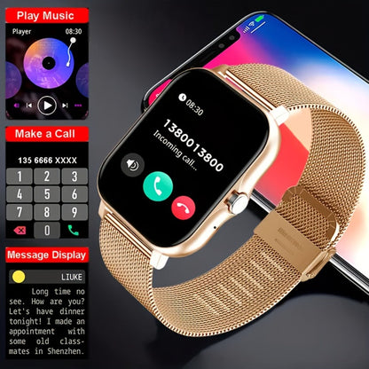 Smartwatch with Navigation & Dual Strap 1.83" TFT Full Touch Screen, Wireless Calling, Remote Camera, Music Player, Message Alerts – For Men & Women iPhone & Android
