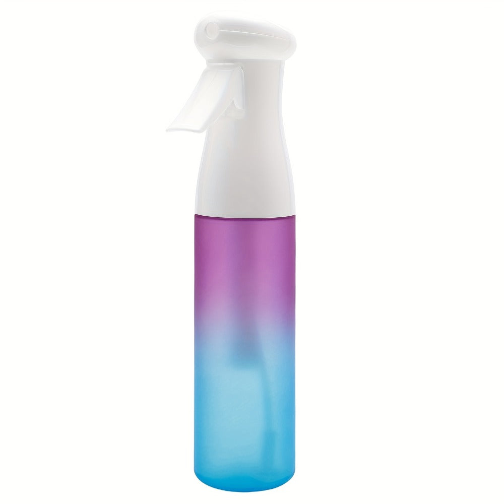 Gradient Spray Bottle with Trigger Top in Black, Pink or Purple Protected Colors for Home and Salon Use