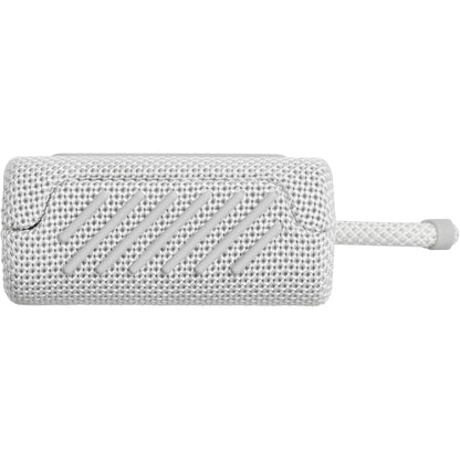 JBL Go 3 IP67 Waterproof Portable Bluetooth Speaker, Big Audio & Punchy Bass, 5-Hour Playtime, USB-C Fast Charge, Rugged Fabric Design with Carry Loop for Outdoor Travel Beach Shower
