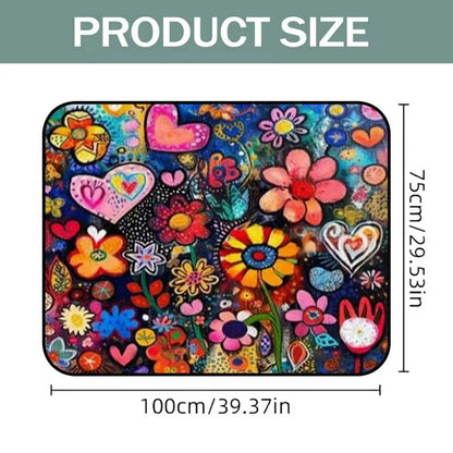 Car Trunk Mat Cargo Liner – Waterproof Non-Slip Trunk Floor Mat with Pattern Designs to Protect Vehicle Interior from Dirt, Spills & Scratches | Multiple Styles