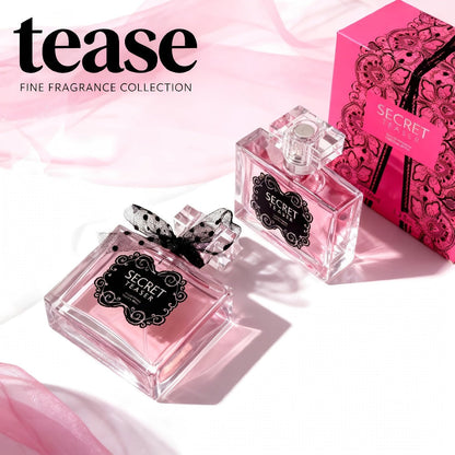 Perfume for Women 100ml in Pink Gift Box with Lychee-Jasmine-Vanilla Source Profile for Daily Wear