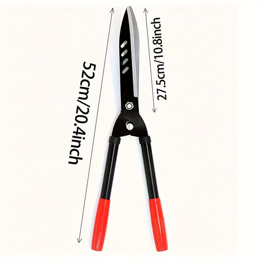 Garden Pruning Shears Heavy Duty, Professional Metal Garden Scissors with Ergonomic Grip for Tree Pruning, Branch Cutting, Shrub Shaping & Lawn Care