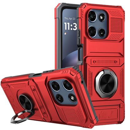 Magnetic Metal Kickstand Moto G 5G 2025 2026 Case Shockproof Drop Protection Slim Protective Phone Cover for Motorola Moto G 5G 2025 Moto G 5G 2026 Moto G Play 2026 6.7 Inch – Hands-Free Stand
