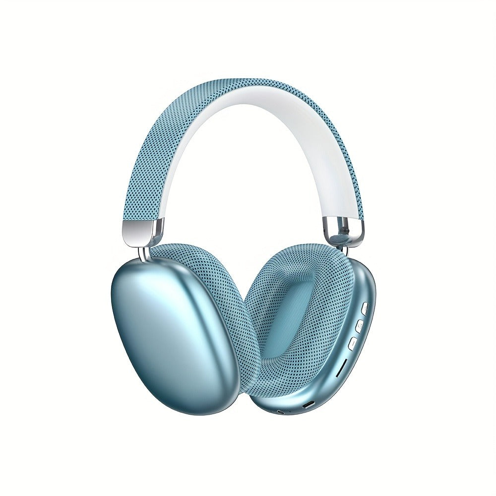 HiFi Deep Bass Noise Cancelling Wireless Earphones with Built-In HD Microphone, Stereo In-Ear Headphones for Travel Office Laptop Phone, Comfortable All-Day Fit, Gift for Men Women