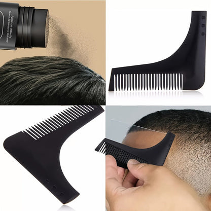 25-Gram Hair Fiber and Styling Comb Set in Eight Shades Including Black, Brown, Blonde, Auburn and Gray