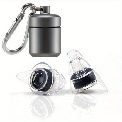 High Fidelity Earplugs for Concerts Musicians 24dB Noise Reduction – Advanced Filter Technology Ear Protection for Music Festivals, DJs, Nightclub, Drummers, Professional Work and Industrial Use