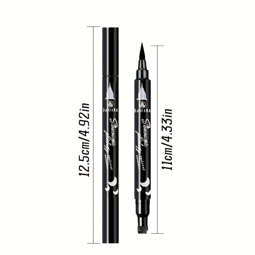 Waterproof Eyeliner Pen Set 6pcs Double-Ended Liquid Eyeliner Kit – Smudge-Proof, Oil-Proof, Long-Lasting Precision Eye Liner Pencil for Women, All-Day Wear, Cat Eye, Holiday Makeup Gift Set