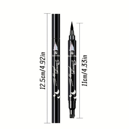 Waterproof Eyeliner Pen Set 6pcs Double-Ended Liquid Eyeliner Kit – Smudge-Proof, Oil-Proof, Long-Lasting Precision Eye Liner Pencil for Women, All-Day Wear, Cat Eye, Holiday Makeup Gift Set