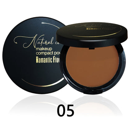 Matte Setting Powder Palette Waterproof Sweat-Proof Buildable Coverage with Squalane Formula — Brightening Contouring Face Powder for All Skin Tones Long Lasting