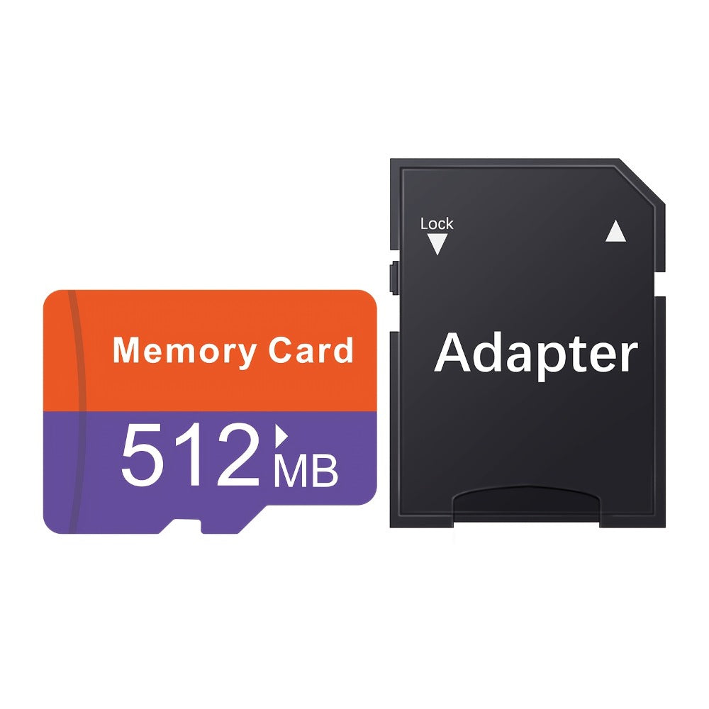 10-Pack SD Card with Adapters Bulk Set, Flash Memory Cards 128MB 256MB 512MB High-Speed Compatible with Camera Phone Tablet Laptop PC Car Stereo Game Console – Reliable Multi-Device Storage Solution