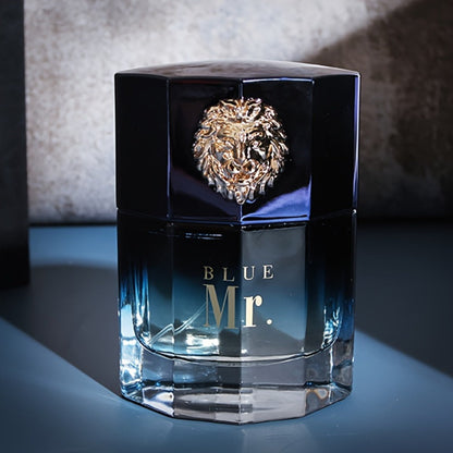 Men's Cologne Spray – Mr. Blue Lion Long Lasting Masculine EDT, Fresh Woody Scent for Sports Business Romance, Elegant Gift for Him