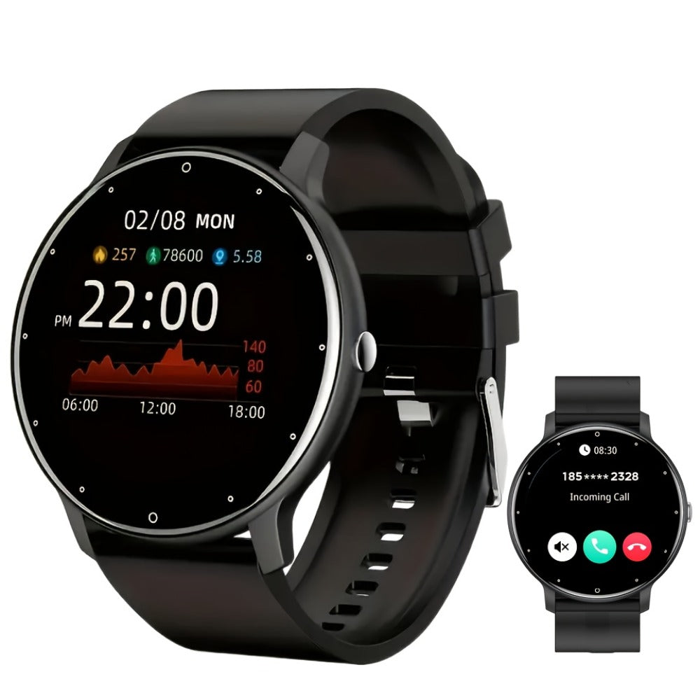 Smart Watch Round Display with Wireless Calling, Voice Assistant and Single or Two-Watch Options