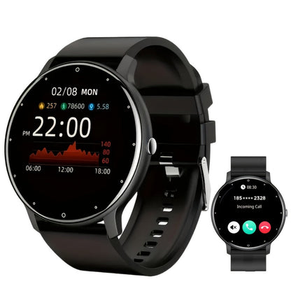 Smart Watch Round Display with Wireless Calling, Voice Assistant and Single or Two-Watch Options