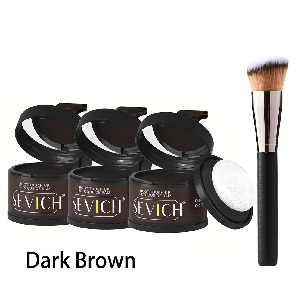 4 g Hairline Concealer Powder with Precision Brush in 19 Source-Labeled Shade Options for Daily Use
