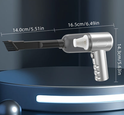 Cyclone Handheld Vacuum Cleaner Cordless Rechargeable with Strong Suction - Lightweight Portable for Home, Office, Car & Pet Hair, Allergy-Friendly Quick Cleanup Dust Buster, Easy to Use & Carry