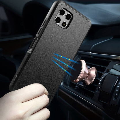 Revvl 7 5G Case Heavy Duty Dual Layer Shockproof with Magnetic Support – Hybrid Hard PC TPU Drop Protection Cover for T-Mobile Revvl 7 5G with Raised Bezels & Precise Cutouts