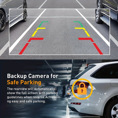 3 Channel Dash Cam Front Rear Inside 1440P+1080P+1080P with 64GB SD Card, Super Night Vision, Loop Recording, G-Sensor, Motion Detection, 24-Hour Parking Mode