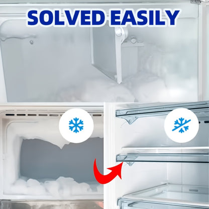 Refrigerator & Freezer De-Icer Spray – Fast Ice Melting & Anti-Freeze Solution for Household Fridges, RV Refrigerators & Freezer Coils, Multi-Purpose De-Icing Agent