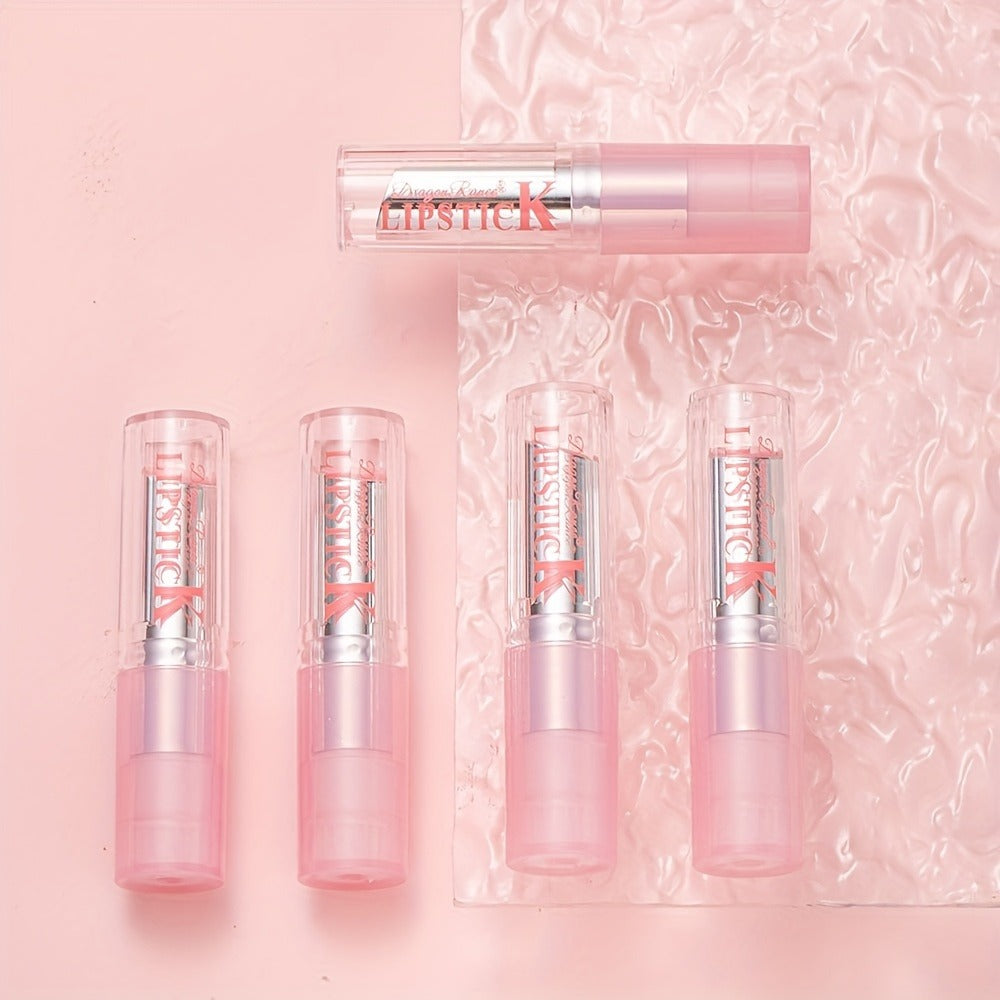 Color Changing Lip Balm Set 4Pcs Long-Lasting Moisturizing Hydrating Smudge-Proof Waterproof Temperature Sensitive Tinted Nourishing Lip Care Lipstick Gift for Women