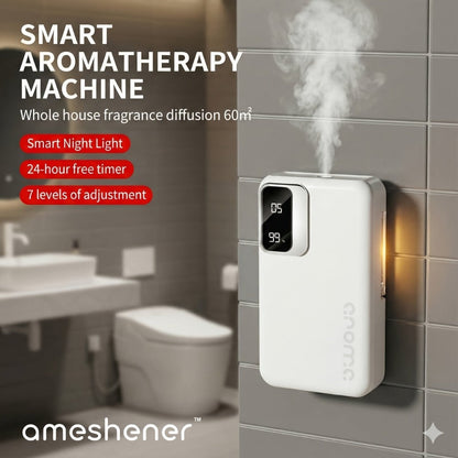 Ultrasonic Essential Oil Diffuser 1800mAh USB Rechargeable – 7-Level Fine Mist Control, Cordless Aromatherapy for Bedroom Bathroom Office, Odor Eliminator Home Diffuser Gift Set with Essential Oils