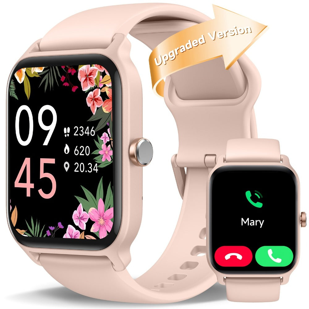 Smartwatch – with Built-in Alexa FAWEIO 1.8" HD Touch Screen, Bluetooth Calling, 100+ Sport Modes, Fitness Tracker Heart Rate Sleep…