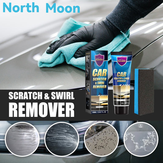 Car Scratch & Swirl Remover Paste 6-Pack – Universal Color Match Polishing Cream for Auto Paint Repair, Touch-Up & Exterior Restoration