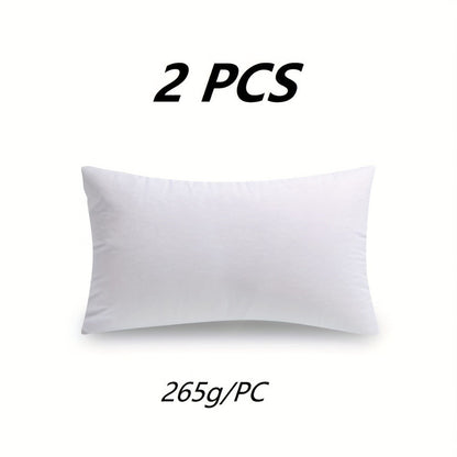 Pillow Insert Hypoallergenic High Elastic Fluffy Fill, Thick Sofa Cushion Filler Universal Replacement Inner Core for Throw Pillow Couch Cushion Decorative Pillow Multiple Sizes White