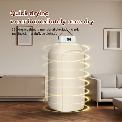 Portable Clothes Dryer with Fabric Drying Bag and Beige1, Beige2 or UV Deluxe Checkout Models