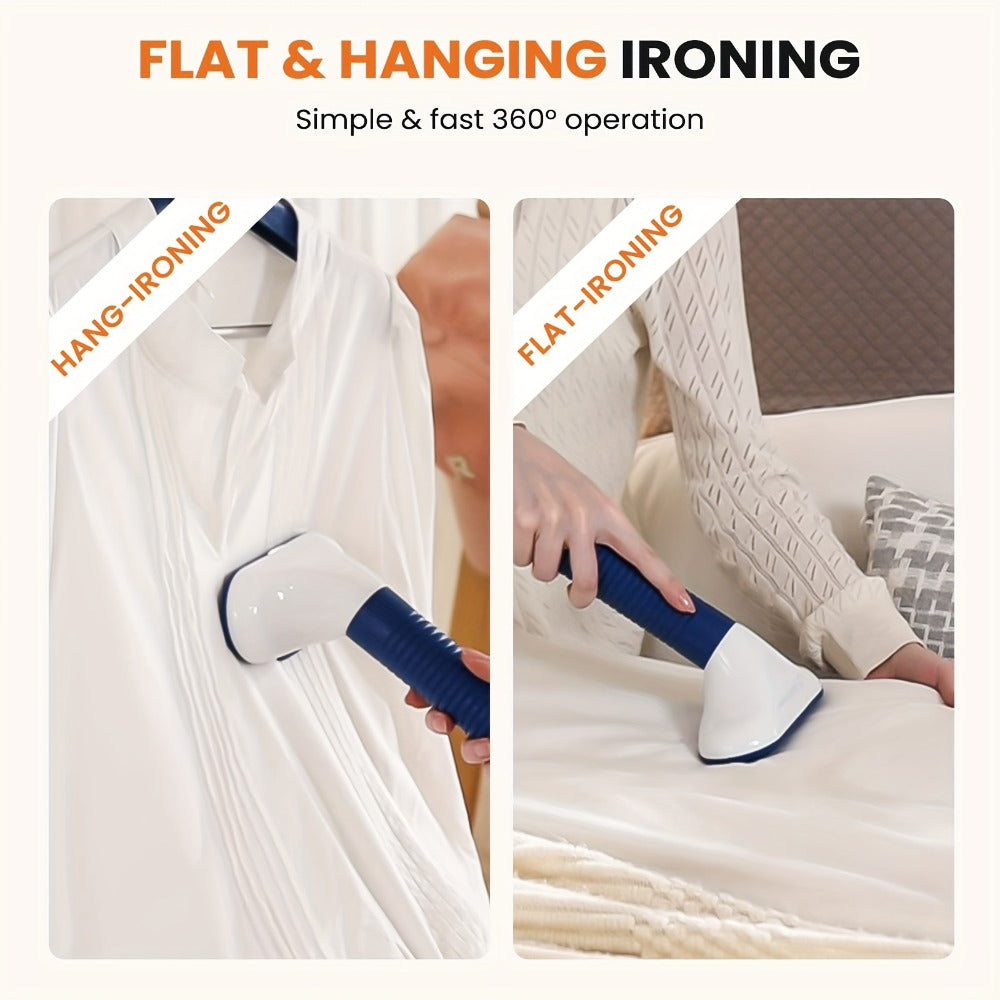 1500W Floor-Standing Garment Steamer with 1.8L Tank, 45-Second Heat-Up and Up to 60-Minute Steam Label