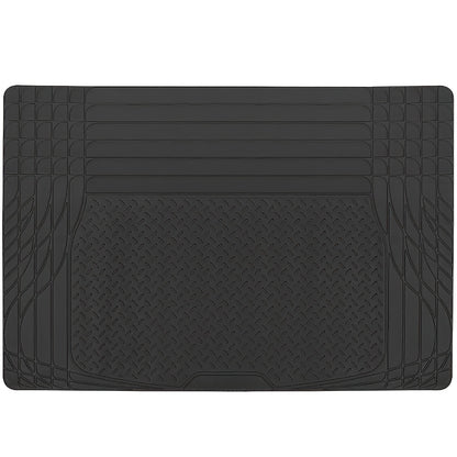 Car Cargo Mat SUV Trunk Mat – All-Weather Waterproof Rear Cargo Liner, Universal Fit for SUV Rear Cargo Area, Heavy Duty Non-Slip Trunk Protector, 1pc Black