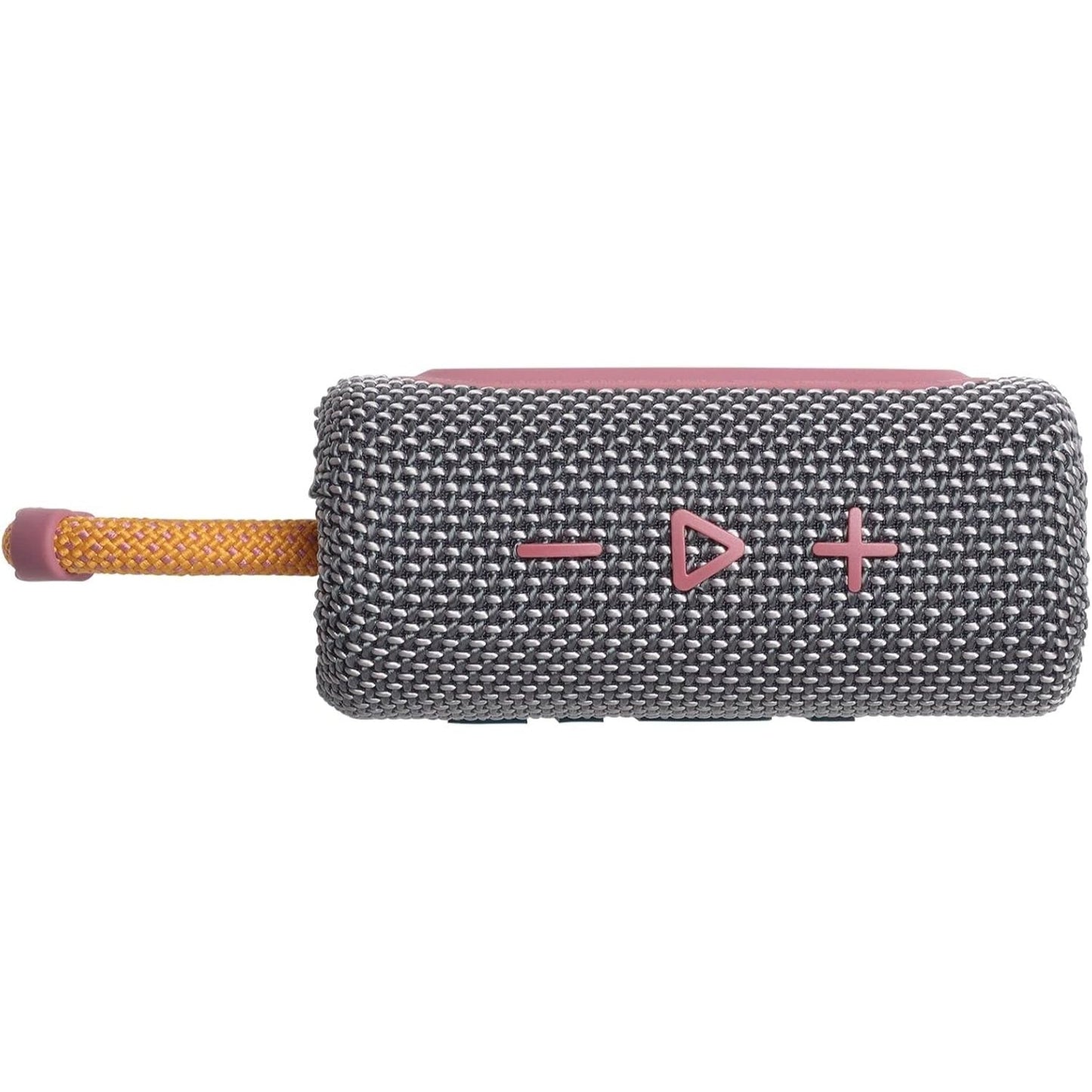 JBL Go 3 IP67 Waterproof Portable Bluetooth Speaker, Big Audio & Punchy Bass, 5-Hour Playtime, USB-C Fast Charge, Rugged Fabric Design with Carry Loop for Outdoor Travel Beach Shower