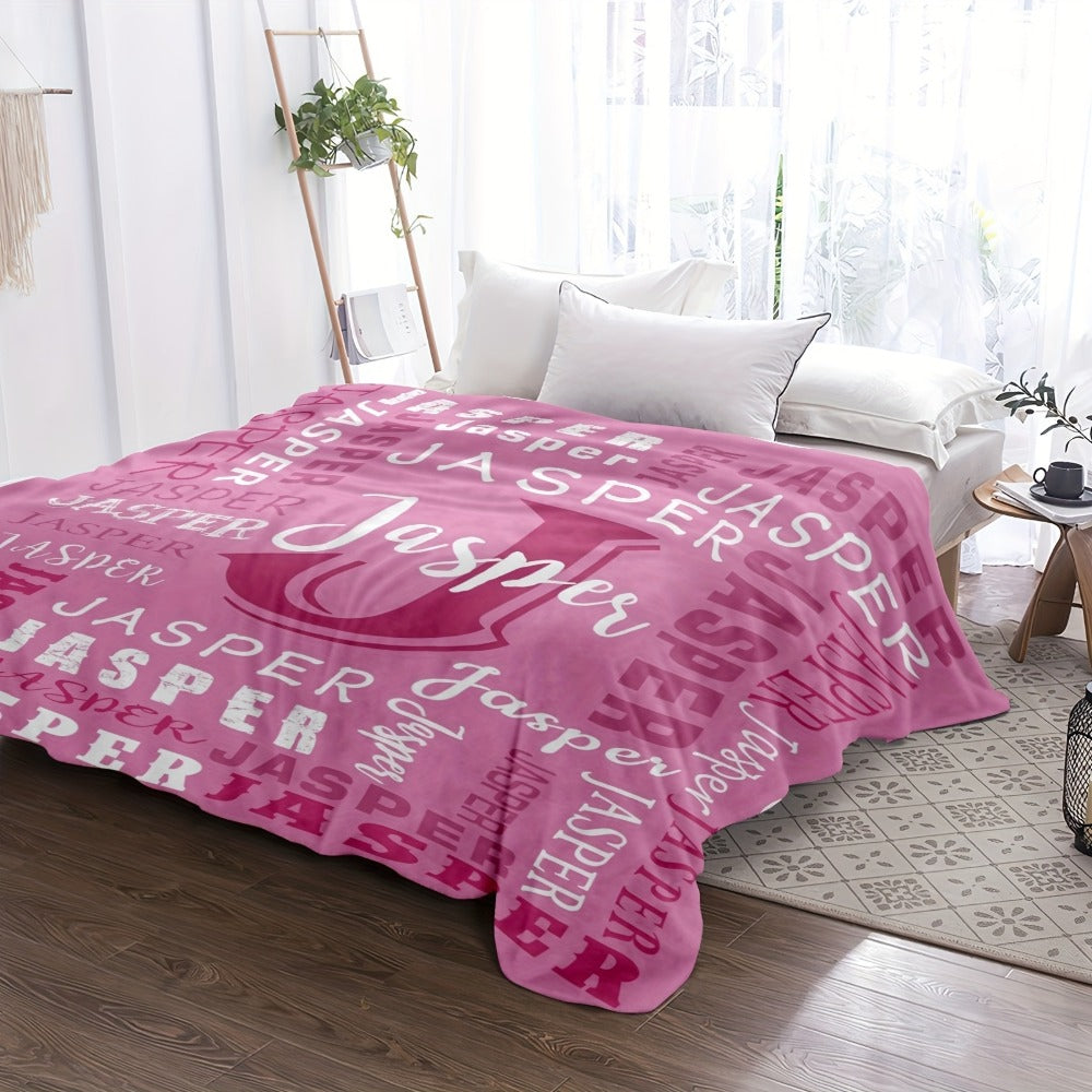 Flannel Throw Blanket 280 GSM in Multiple Colors and 30 x 40, 40 x 50, 50 x 60 or 60 x 80 Inch Sizes