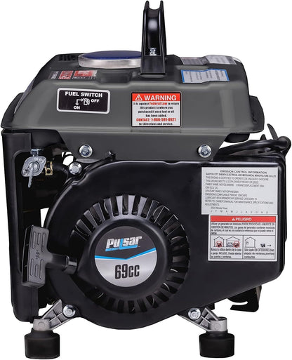 Portable Generator Gas Powered | Camping Emergency Tailgating Outdoor