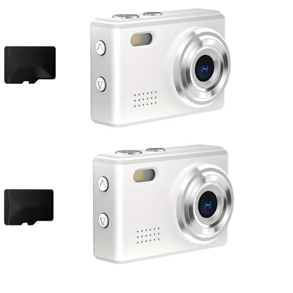 Keychain Mini Digital Camera 16X Zoom Autofocus & Shock-Proof, 2.8-Inch Screen Point-and-Shoot Cam for Travel & Vlog