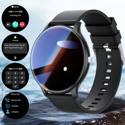 Smartwatch – IP68 Waterproof 1.46" HD – 100+ Sport Modes, Wireless Calling, Music Control, Remote Camera, Sedentary Reminder – Unisex…