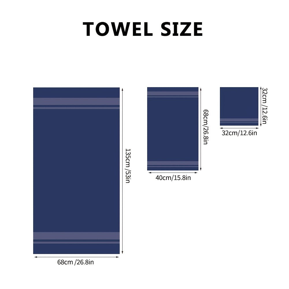 Towel Set 12, 16 or 18 Piece 450GSM Cotton-Blend Bath, Hand and Face Towels in Multiple Colors