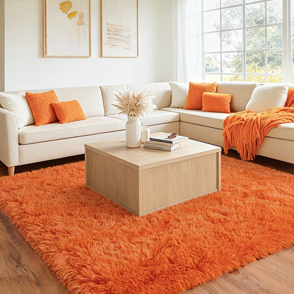 Area Rug Faux-Fur Tufted Collection at 650 g/m² with 22 Colors and Ten Retained Size Listings