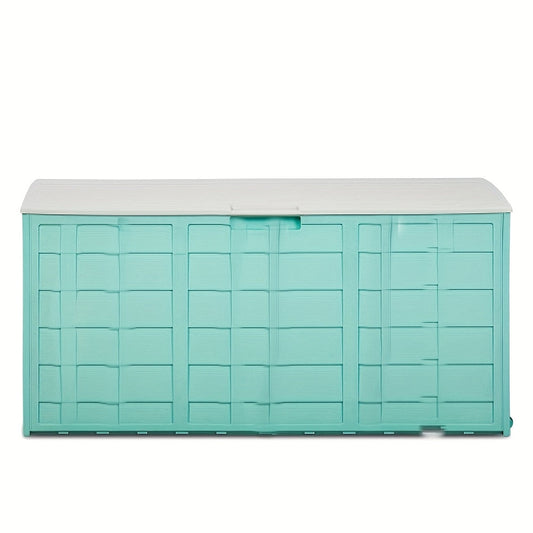 Deck Box 75 Gallon Lockable Outdoor Storage Box Garden Pool Yard