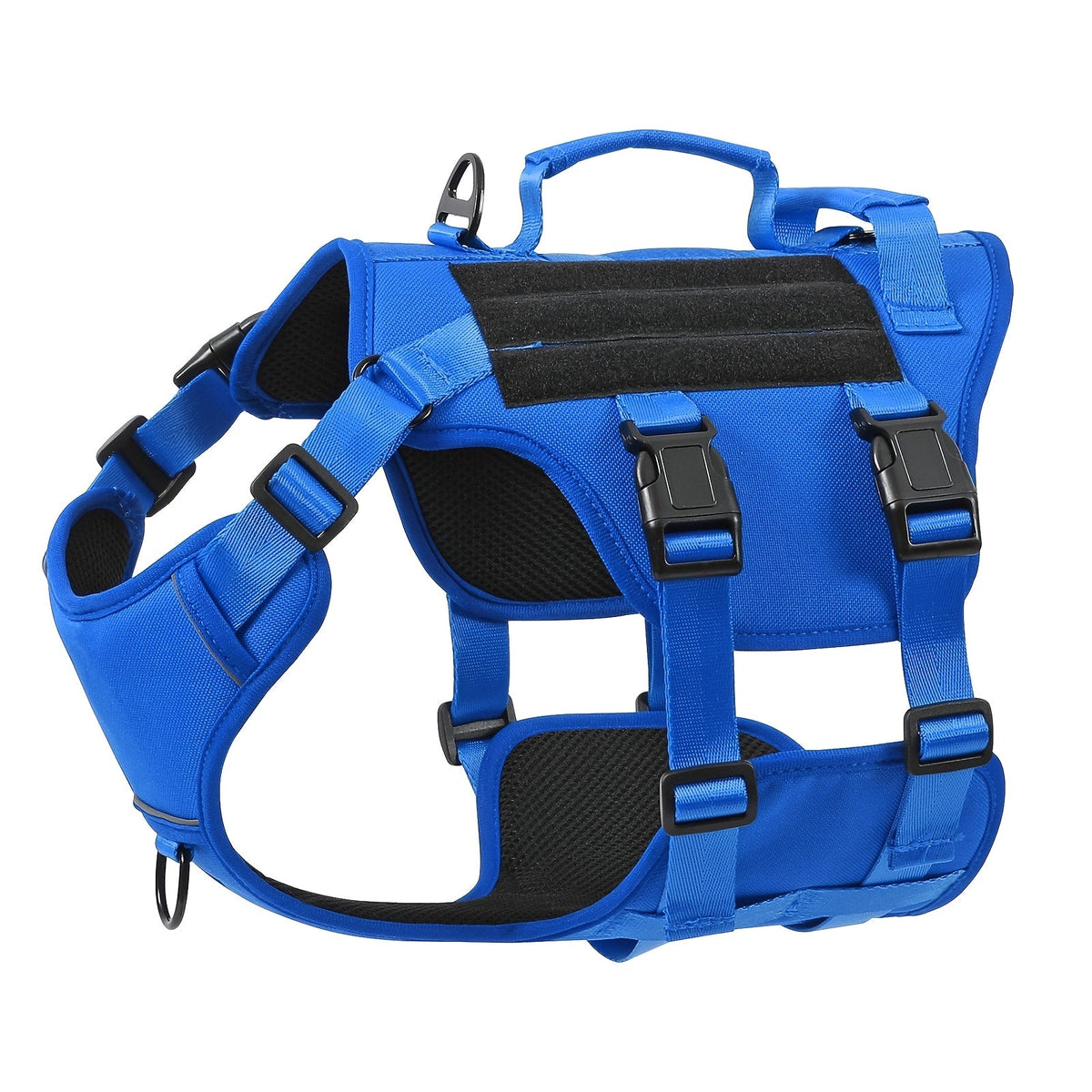 Full-Body Dog Vest Harness with Dual Top Handles in Six Colors and S, M, L or XL Sizes Pictured