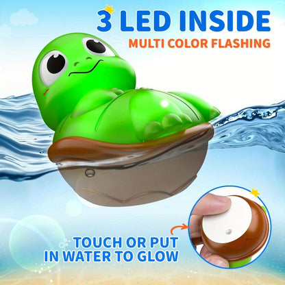 Light-Up Ocean Animal Bath Toy Sets with Random 6, 8 or 10-Piece Checkout Assortments Pictured
