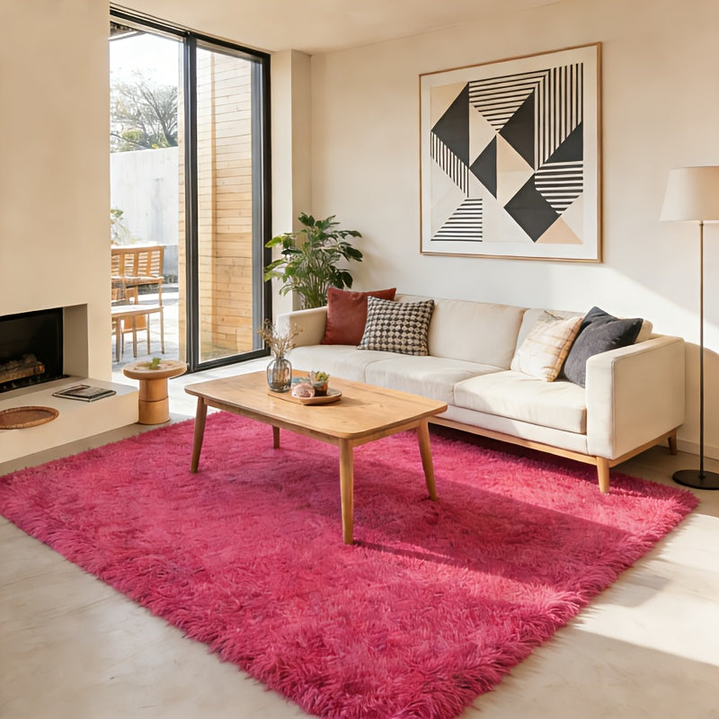 Area Rug Faux-Fur Tufted Collection at 650 g/m² with 22 Colors and Ten Retained Size Listings