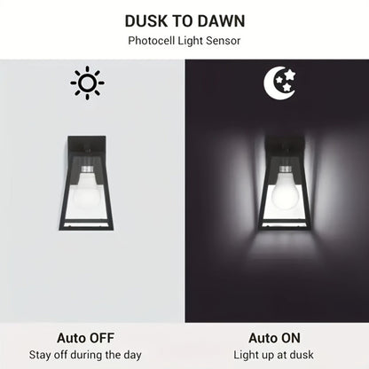 Dusk-to-Dawn A19 LED Sensor Bulbs, 9 W, 800 Lumens and 5000 K Daylight with E26 Base in 4 or 12 Packs