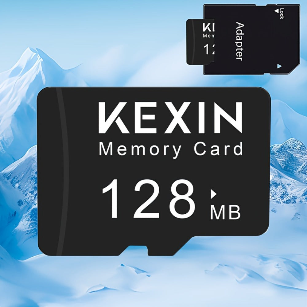 5-Pack SD Card 128MB 512MB KEXIN – Class 4 TF Flash Memory Cards for Phone Camera Tablet Laptop Car Audio Game Console – Bulk Value Set Secure Digital Storage Multi-Device Compatible