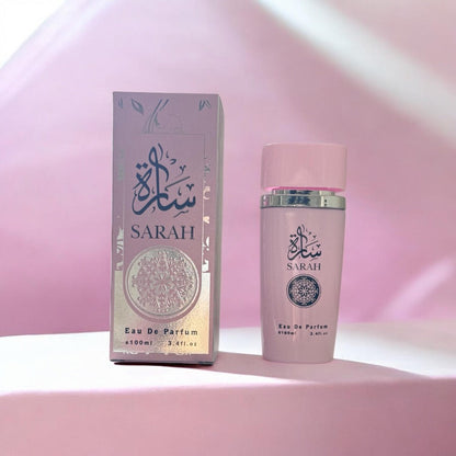 Women's Perfume Sarah Pink Eau de Parfum 100 ml with Delicate Floral Feminine Fragrance Profile